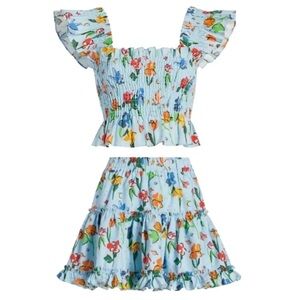 HILL HOUSE 100% linen Paz top size small